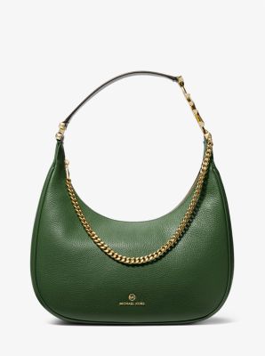 Michael Kors Brooklyn Medium Convertible Leather Shoulder Bag
