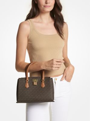 Buy Michael Kors Ruby Small Saffiano Leather Satchel - Camel