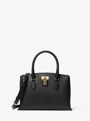 Michael kors black satchel bag online