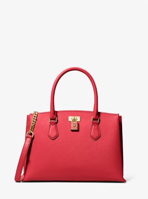 Michael Kors Ruby Medium Leather Satchel