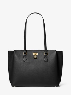 Michael Kors Outlet: Michael bag in saffiano leather - Camel