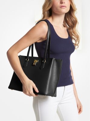 Michael Kors Marilyn Medium Top-Zip Leather Tote - Macy's