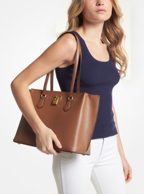 Ruby Large Saffiano Leather Tote Bag image number 2