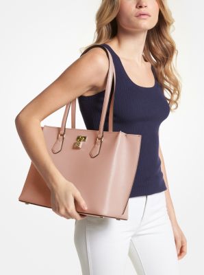 Ruby Large Saffiano Leather Tote Bag image number 2