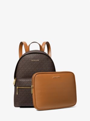 Sally Medium 2-In-1 Logo and Faux Leather Backpack