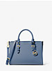 Sally Medium 2-in-1 Saffiano Leather and Logo Satchel image number 0