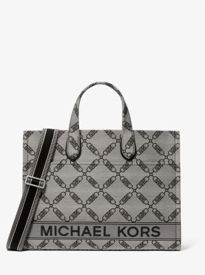 MICHAEL KORS: Michael bag in monogram canvas - Pink  Michael Kors tote bags  30S0GV6T4V online at