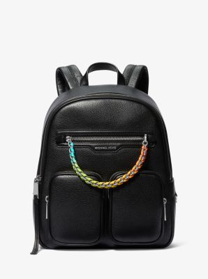 Michael Kors Ladies Brooklyn Medium Pebbled Leather Backpack