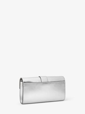 Monogram Suede Leather Envelope Clutch Bag – Penelopetom