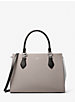 Marilyn Large Color-Block Saffiano Leather Satchel image number 0