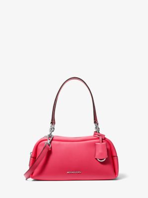 Michael Kors Cecily Small Faux Leather Shoulder Bag, Pink