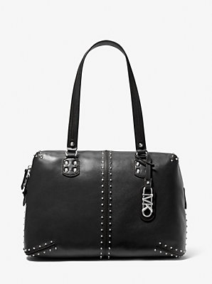 마이클 코어스 Michaelkors Astor Large Studded Leather Tote Bag