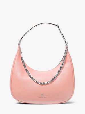 Michael Kors Ladies Shoulder Bag Cora Large Leather Chain Zip