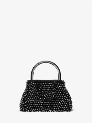 Limited Edition Rosie Extra Small Embellished Suede Shoulder Bag