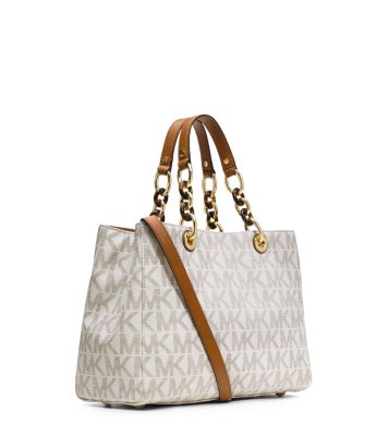 Michael Kors Edith Saffiano Leather Satchel - Macy's