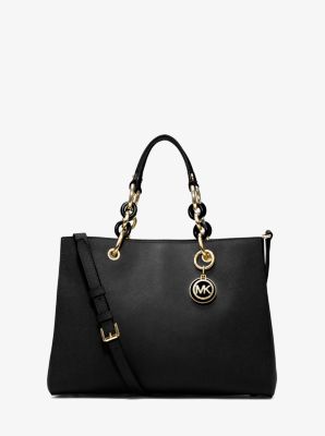 Cynthia medium leather on sale satchel