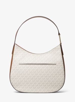 Borsa hobo Kensington grande con logo image number 3