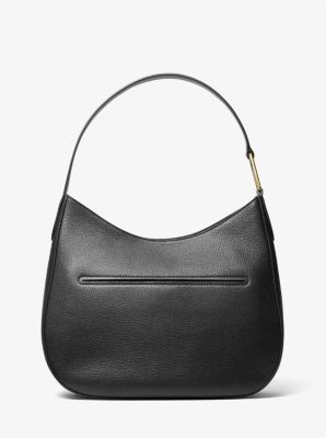 Kensington Large Pebbled Leather Hobo Shoulder Bag image number 3