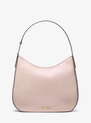 Kensington Large Pebbled Leather Hobo Shoulder Bag