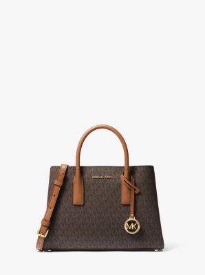 Bolso satchel Ruthie pequeño con logotipo