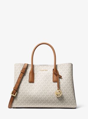 Ruthie Large Signature Logo Satchel image number 0