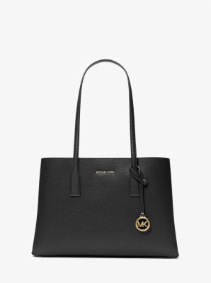 Ruthie Medium Pebbled Leather Tote Bag