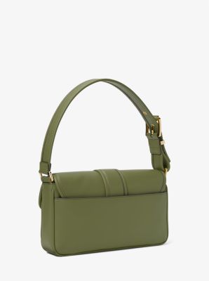 Colby Medium Leather Shoulder Bag in SMOKEY OLIVE | Michael Kors
