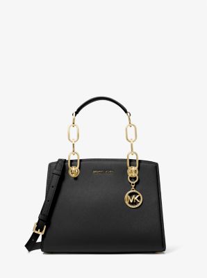 Michael kors large leather satchel online