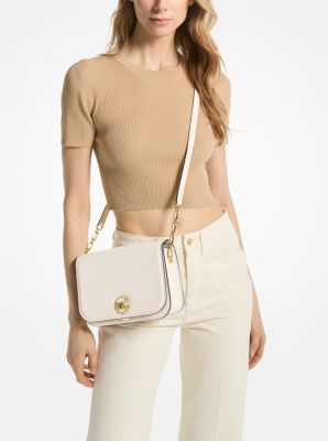 New Year Delancey Medium Leather Messenger Bag | Michael Kors