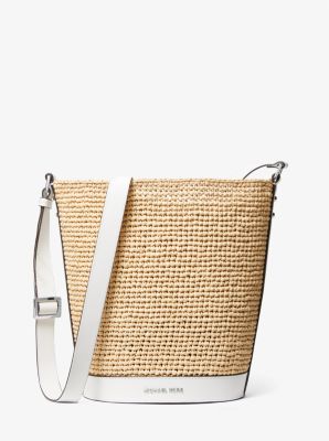 Townsend Medium Straw Bucket Messenger image number 0