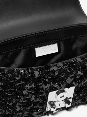 Limited-Edition Tribeca Small Hand-Embellished Shoulder Bag image number 3