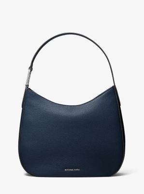 Kensington Large Pebbled Leather Hobo Shoulder Bag image number 0