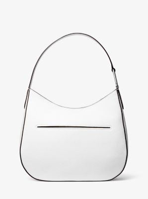 Kensington Large Pebbled Leather Hobo Shoulder Bag