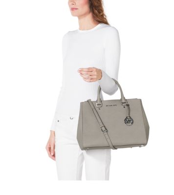 Michael Kors Sutton Large, Colour Block, Saffiano Leather Satchel