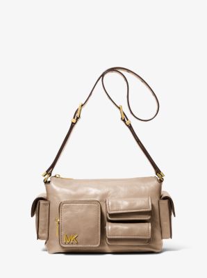 Bolso de hombro Dakota mediano de piel