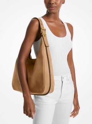 Nolita Large Nubuck Hobo Shoulder Bag image number 2