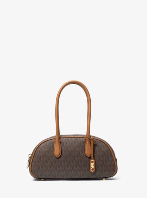 Lulu Small Signature Logo Satchel image number 0