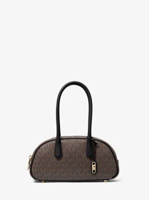 Bolso satchel Lulu pequeño con logotipo