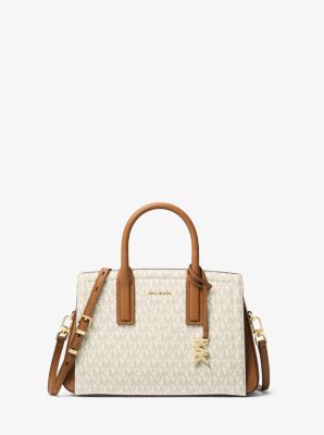 Laila Small Signature Logo Satchel image number 0