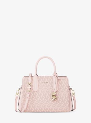 Henkeltasche Laila Small mit Signature-Logomuster image number 0