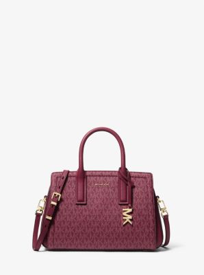 Henkeltasche Laila Small mit Signature-Logomuster