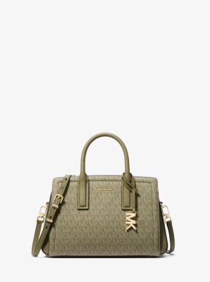 Laila Small Signature Logo Satchel image number 0