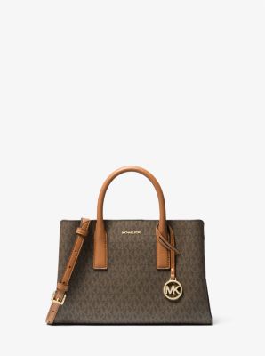 Ruthie Small Signature Logo Satchel image number 0