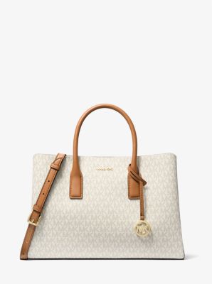 Ruthie Large Signature Logo Satchel image number 0