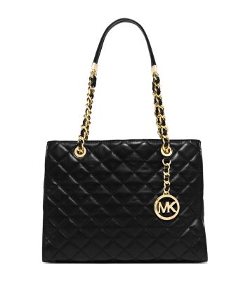 Susannah Medium Quilted-Leather Tote | Michael Kors