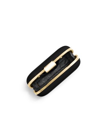 Elsie Leather Dome Clutch image number 1