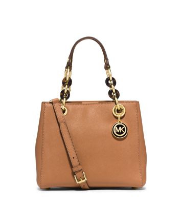 新作！★Michael Kors★どんなシーンにも Cynthia Small Satchel Cynthia Small Leather Satchel | Michael Kors [US]