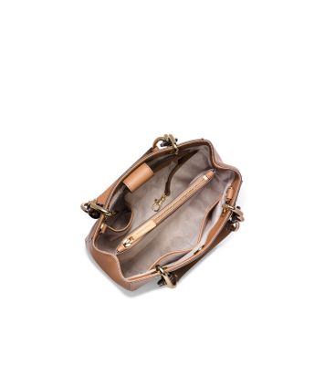 Cynthia Small Leather Satchel image number 1