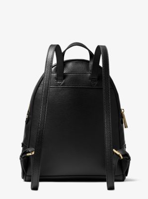 Rhea Medium Leather Backpack image number 4