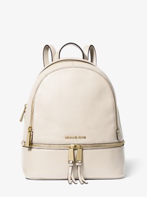 Rhea Medium Leather Backpack | Michael Kors